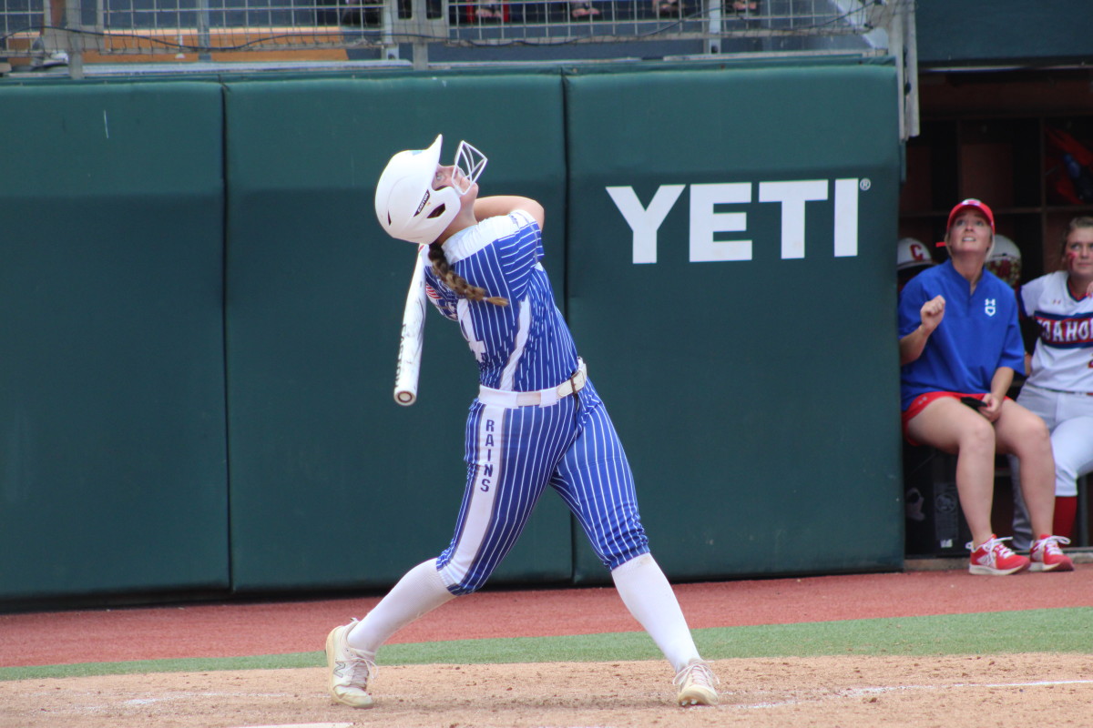 Coahoma Emory Rains 3A UIL state semifinals Texas softball playoffs 053123 Andrew McCulloch 10
